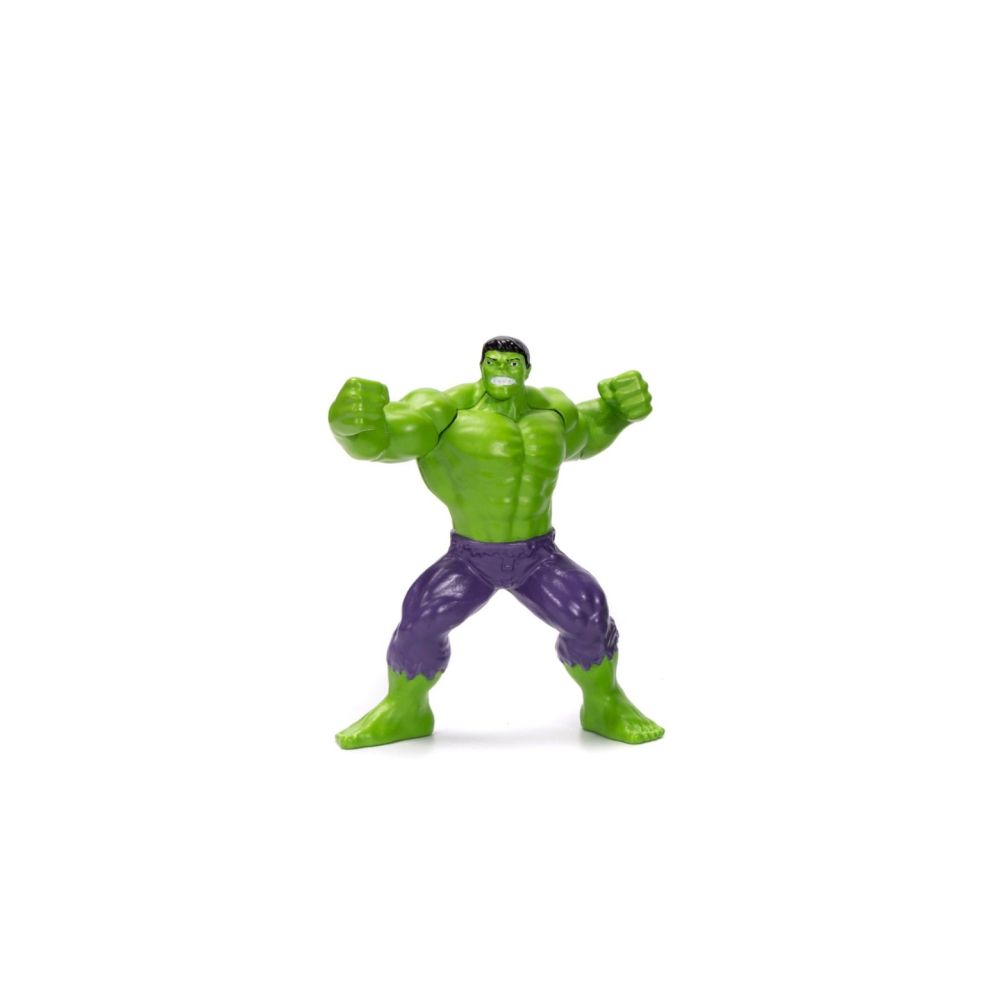 Masina din metal si figurina, Jada, Marvel, Hulk si 2014 Ram 1500, 1:24