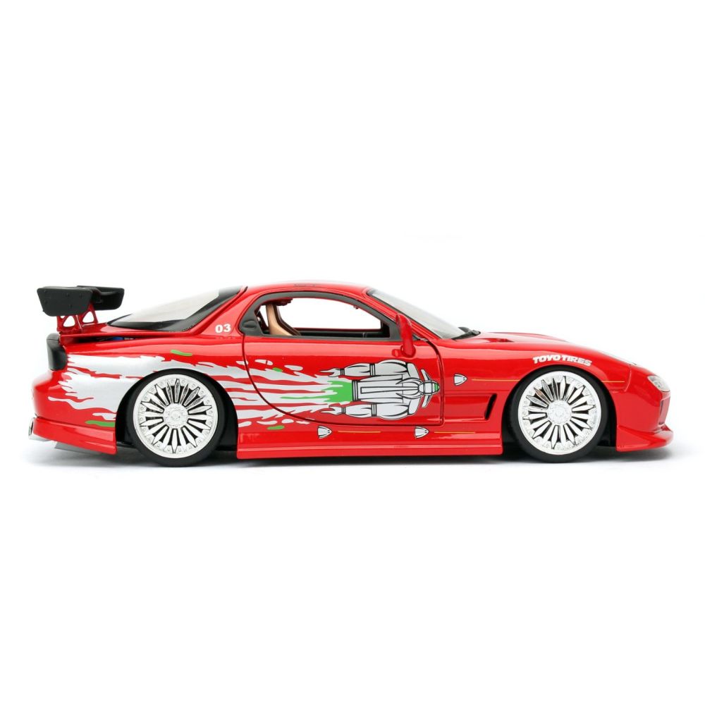Masina din metal, Jada, Fast And Furious, Dom's Mazda Rx-7 1993, 1:24