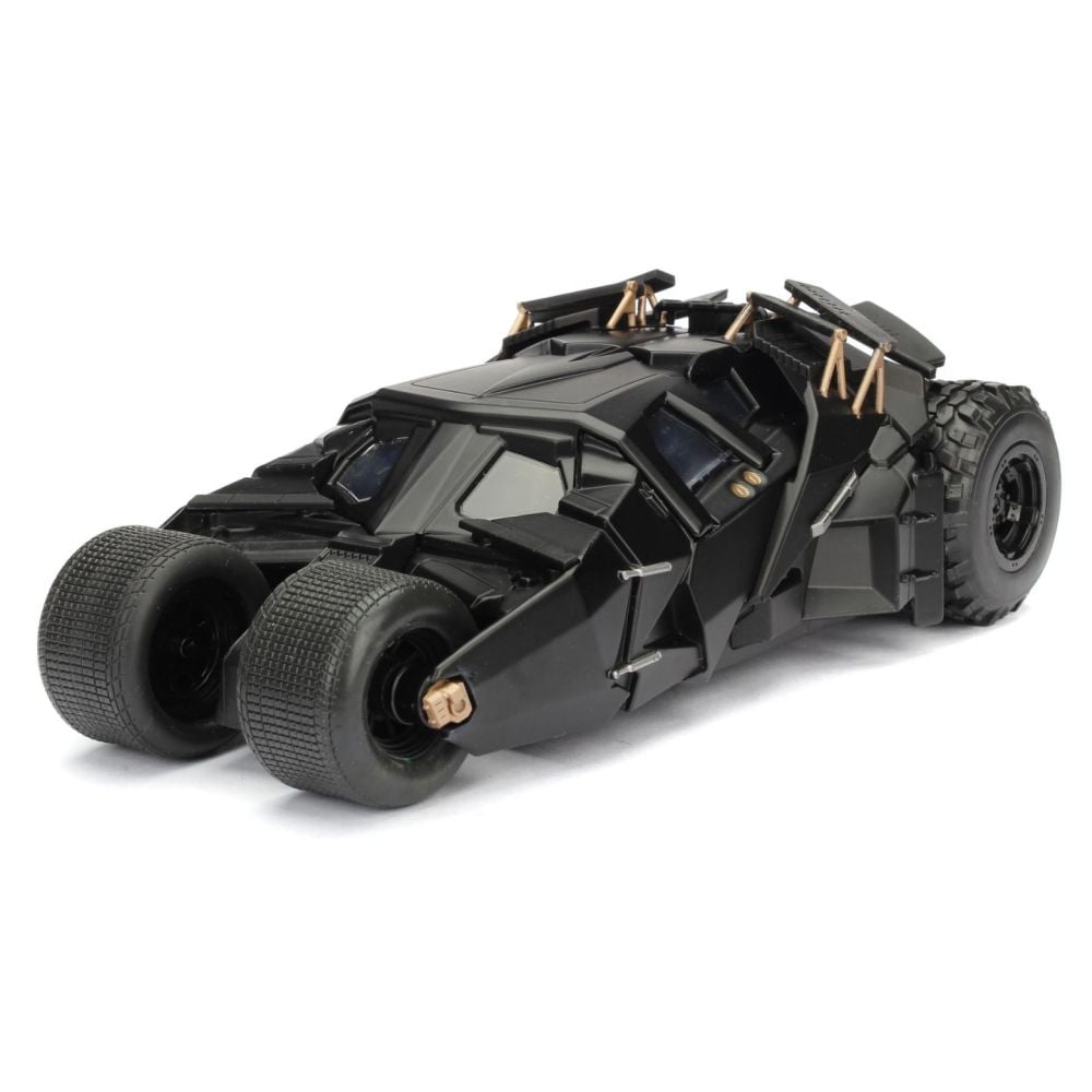 Masina din metal si figurina, Jada, Batman si Batmobil The Dark Night, 1:24