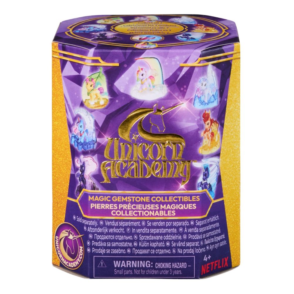 Mini figurina surpriza, Unicorn Academy, Magic Gemstone, 6075278