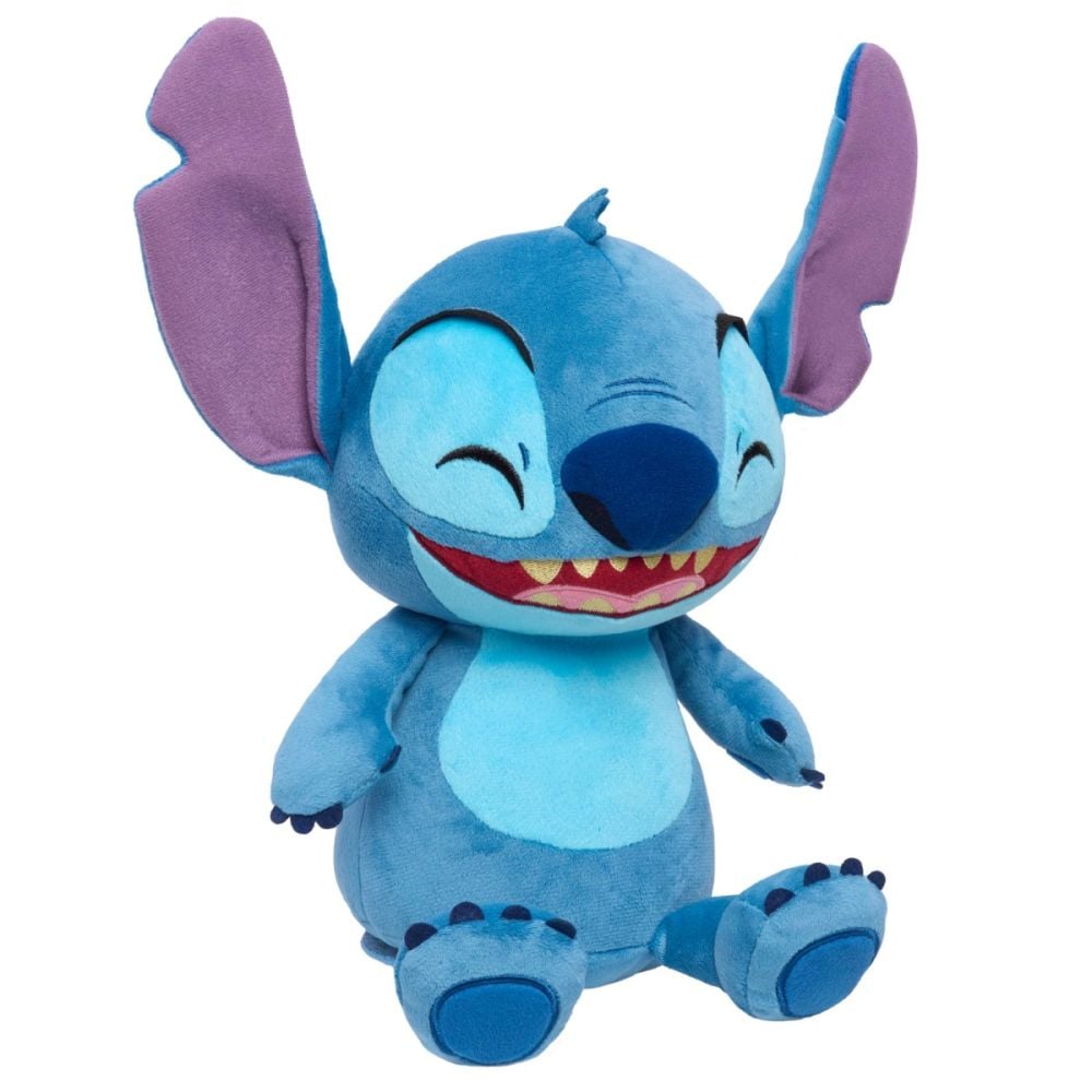 Jucarie de plus interactiva, Disney Stitch, Crack Me Up, 28 cm