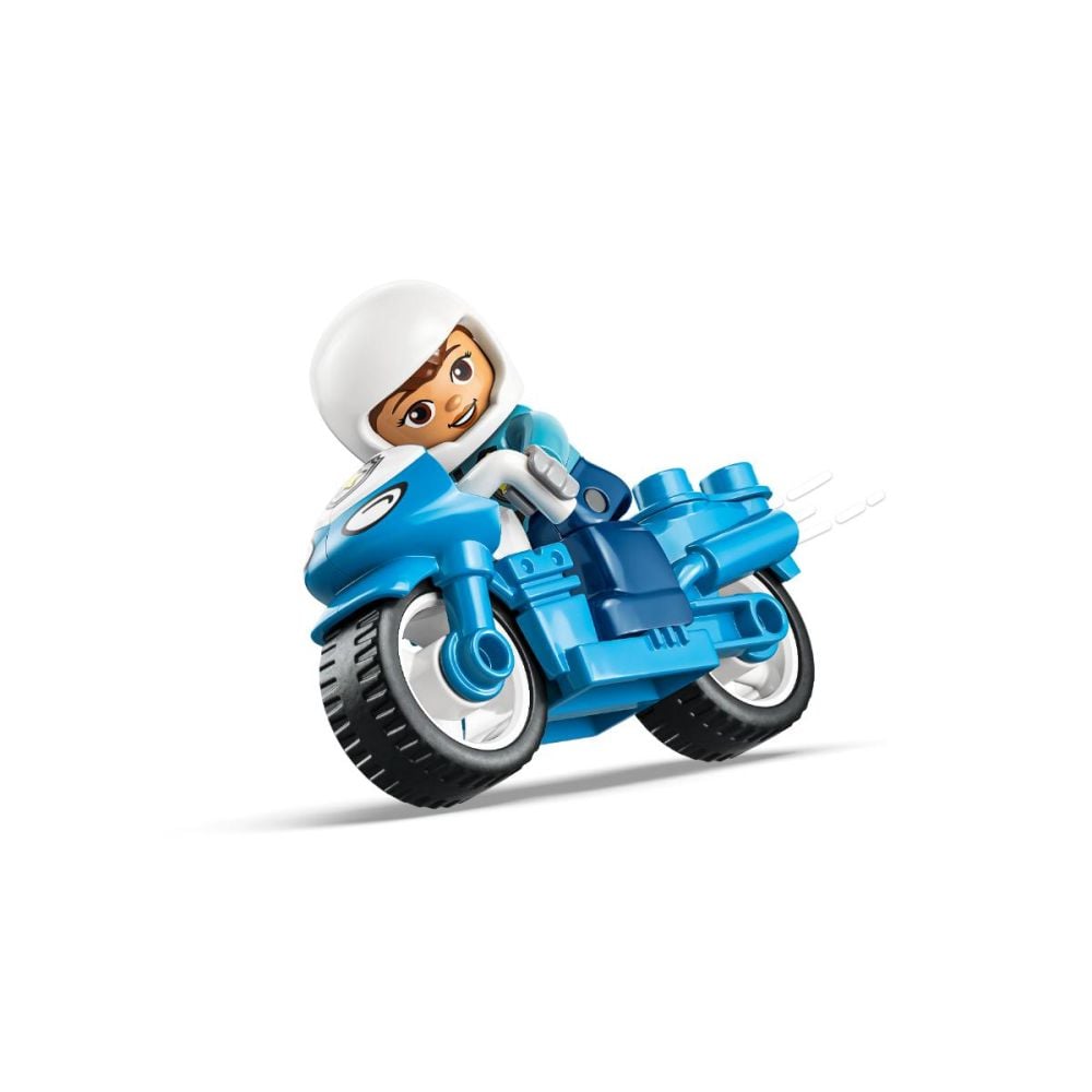 LEGO® DUPLO - Motocicleta albastra de politie (10471)