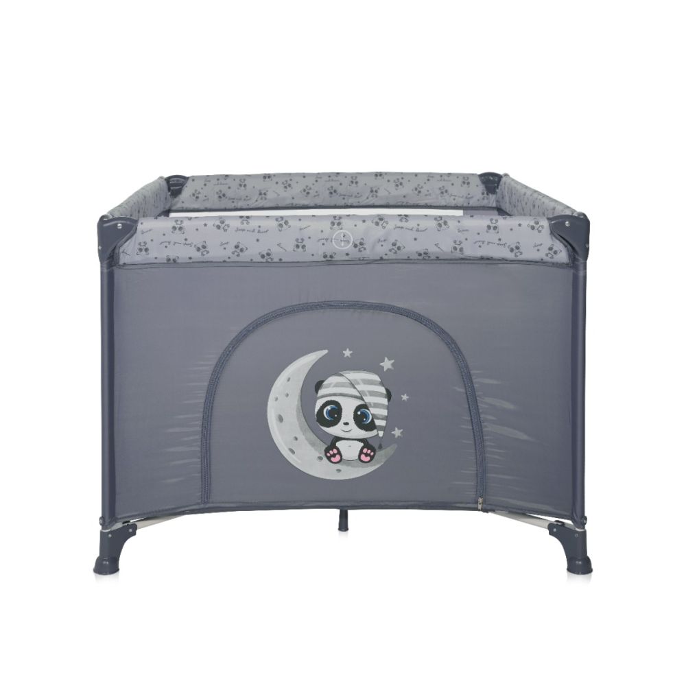 Tarc de joaca, Lorelli, Playground, 100 X 100 cm, Cool Grey Pandas
