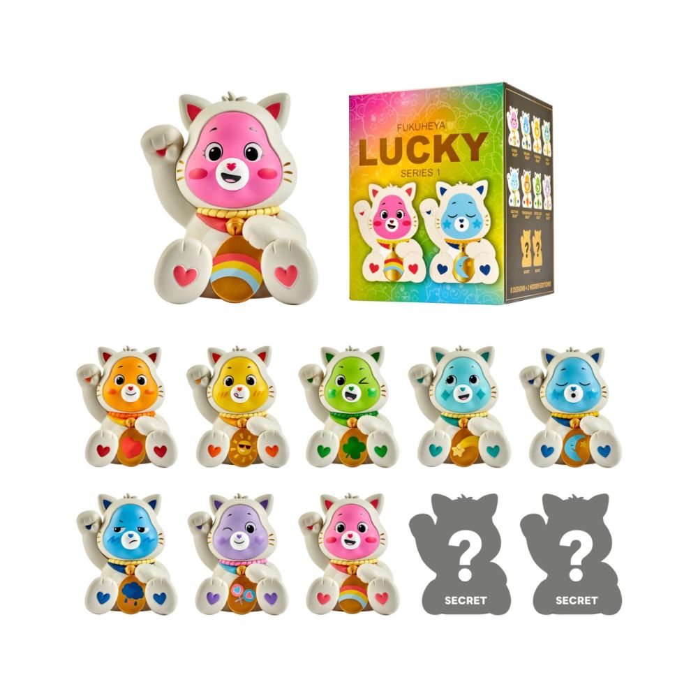 Figurina surpriza, Care Bears, Fukuheya, 8 cm