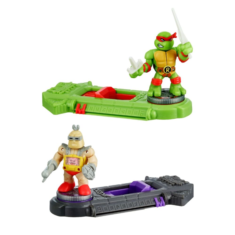 Set 2 figurine Testoasele Ninja, Akedo, Raphael Vs Kraang, S1 | Noriel