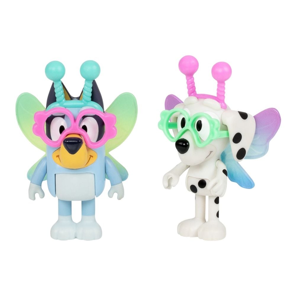 Set 2 figurine, Bluey si Chloe, Aliens