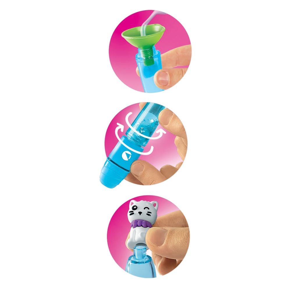 Set de creatie Clementoni Idea, Marker cu decoratiuni, Sweet Pets