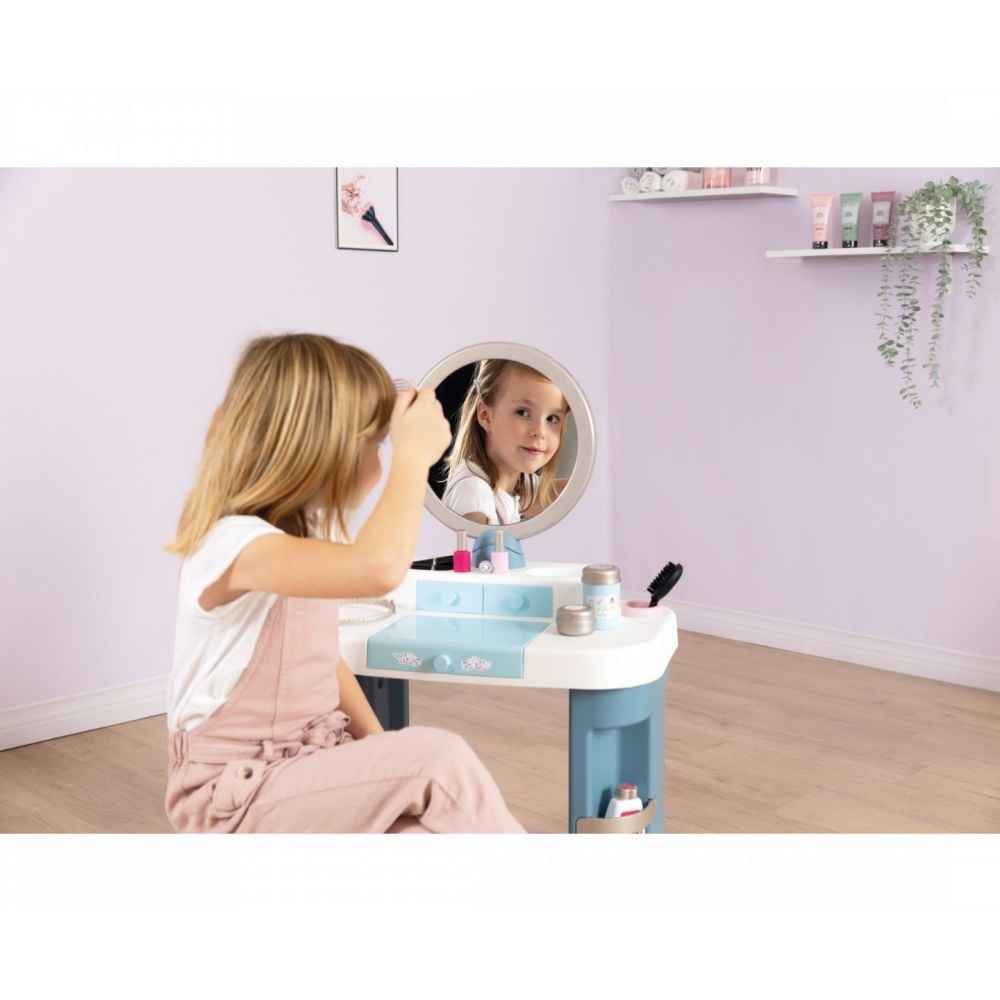 Masuta de machiaj,  Smoby, My Beauty Dressing, 15 accesorii