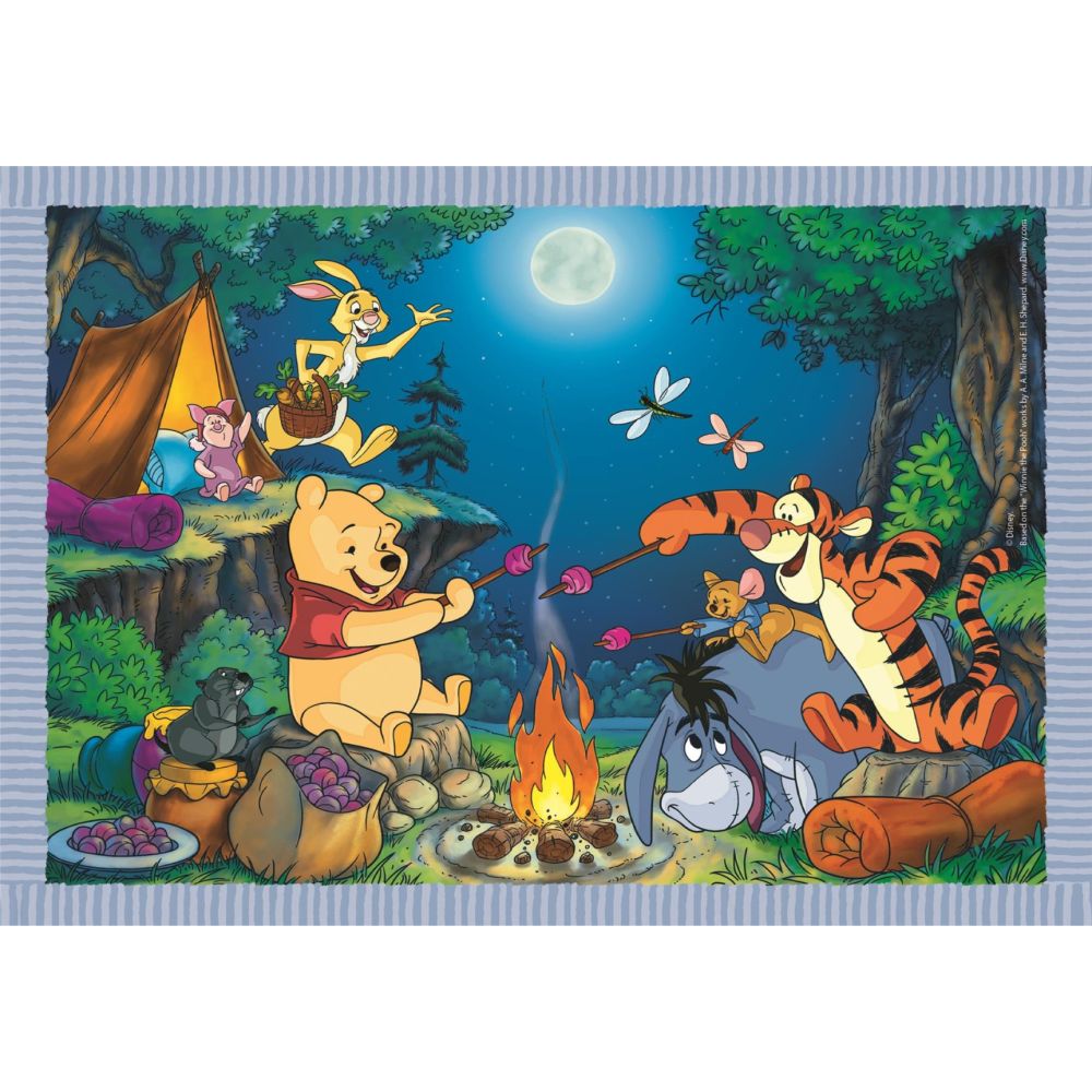 Puzzle Clementoni, 4 in 1, Disney Winnie The Pooh, 12 16 20 24 piese