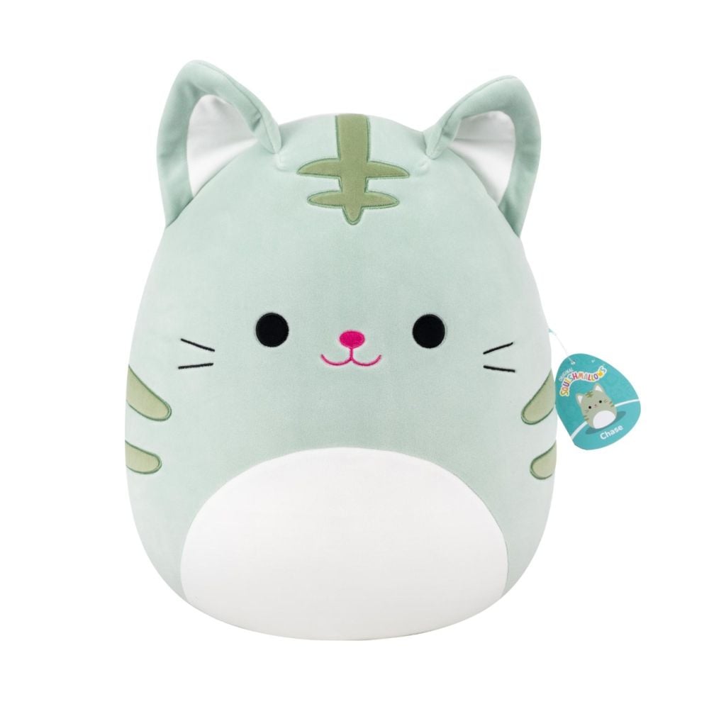 Jucarie de plus, Squishmallows, Pisicuta Chase, 35 cm