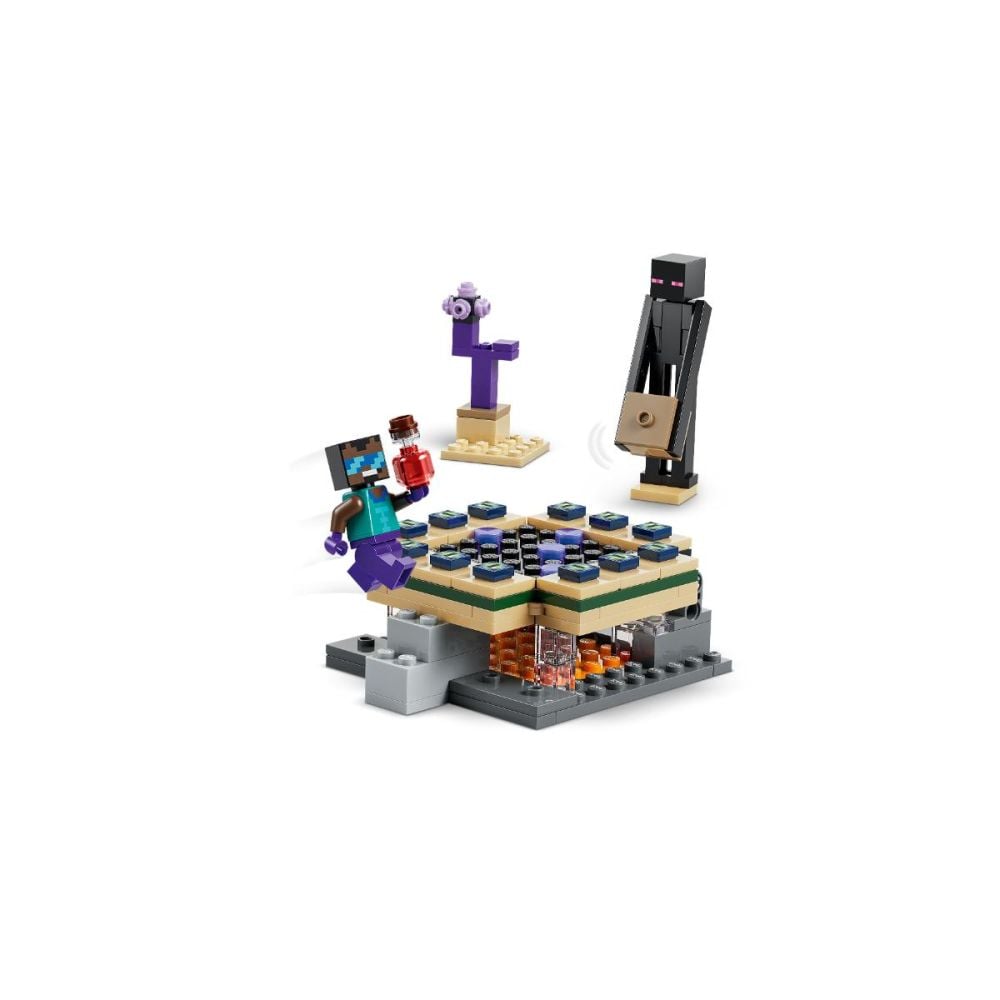 LEGO® Minecraft - Calatorie prin portalurile Nether si End (21584)
