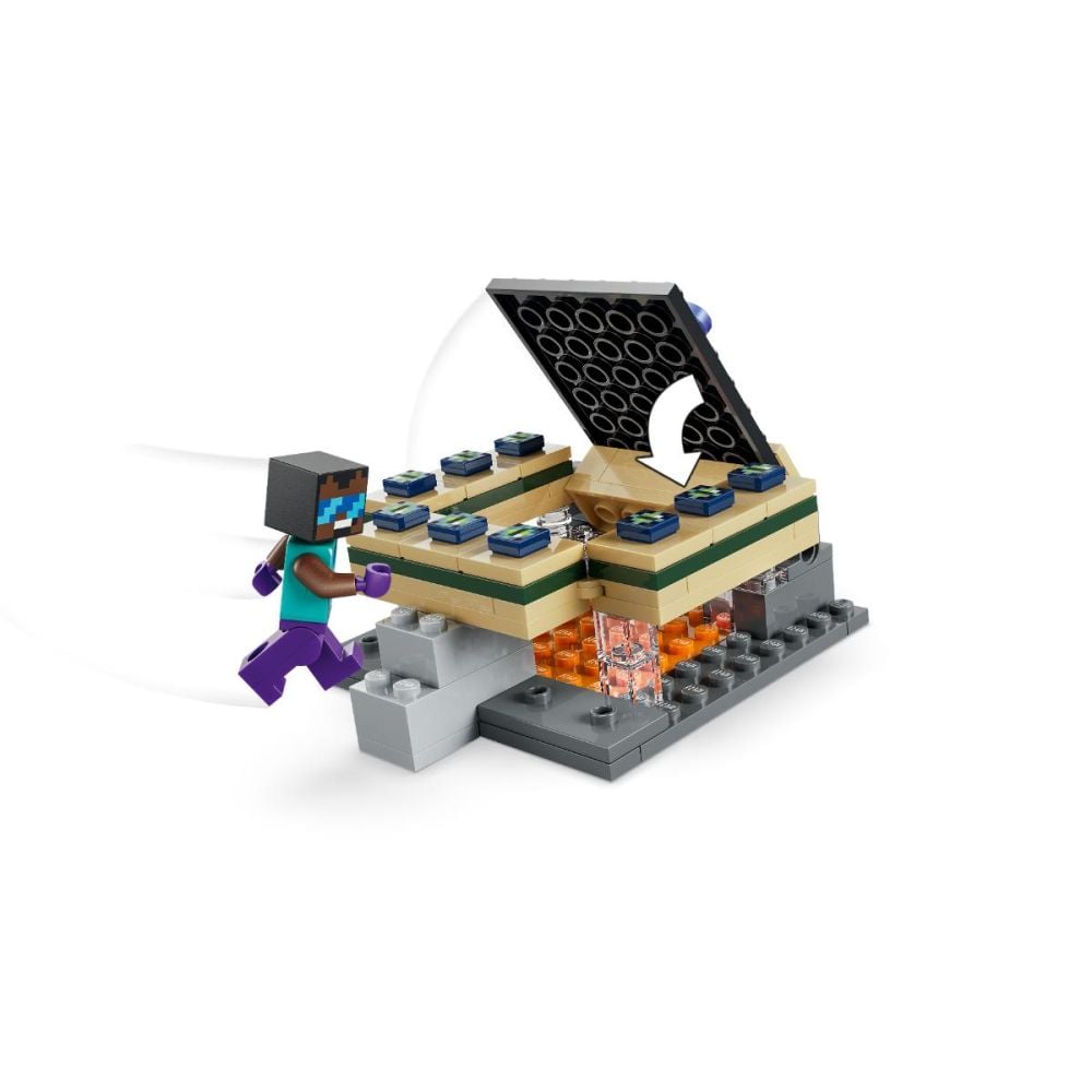 LEGO® Minecraft - Calatorie prin portalurile Nether si End (21584)