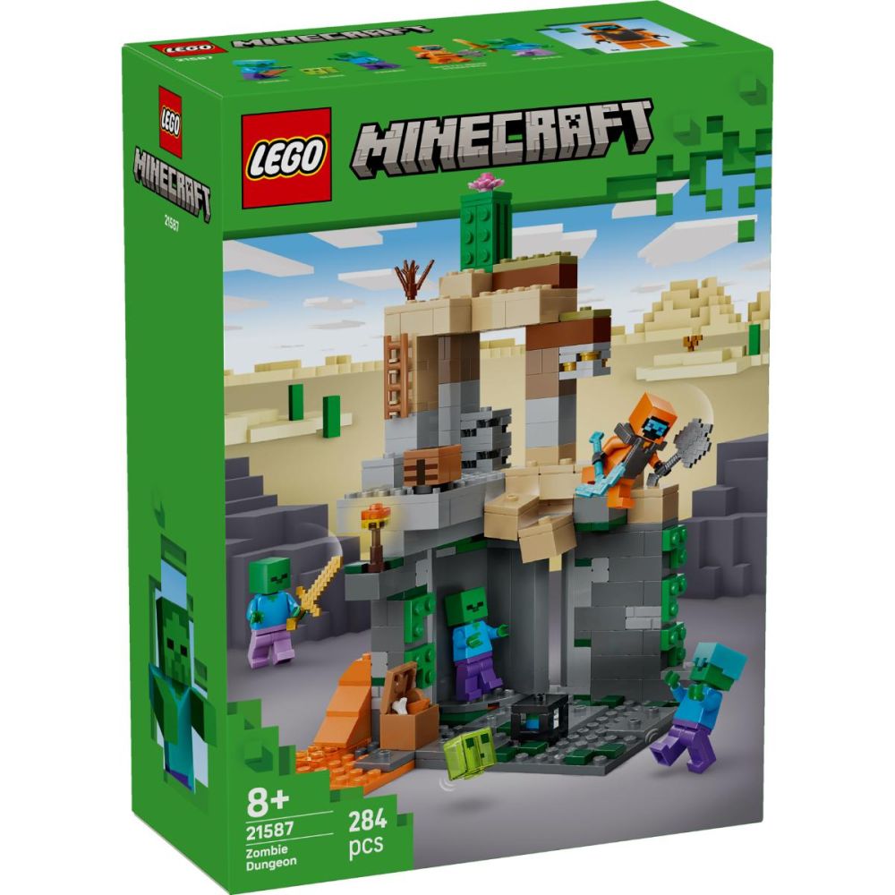 _.mine.96さん2-5-9-A LEGO® Minecraft - Temnita cu zombi (21587) | Noriel