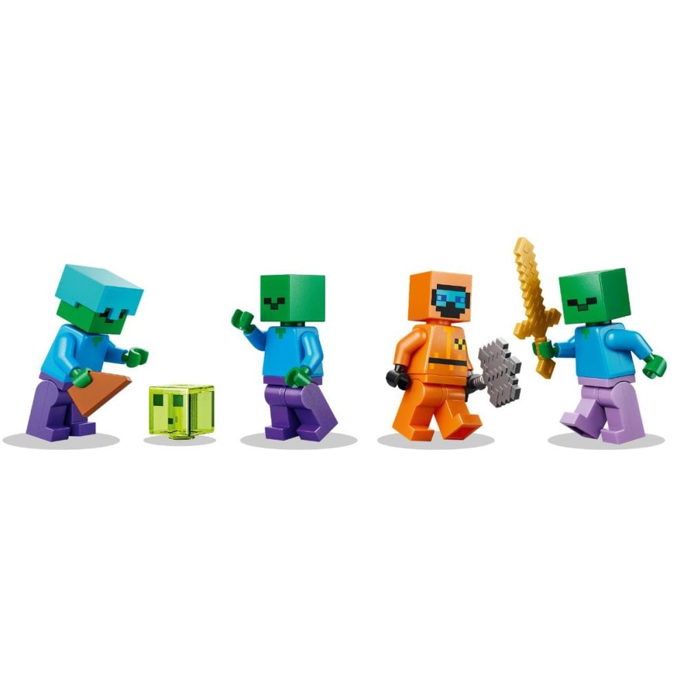 LEGO® Minecraft - Temnita cu zombi (21587) | Noriel