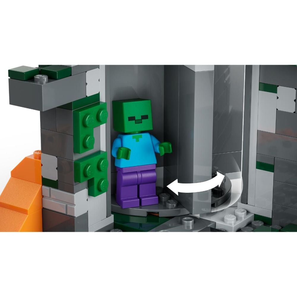 LEGO® Minecraft - Temnita cu zombi (21587) | Noriel