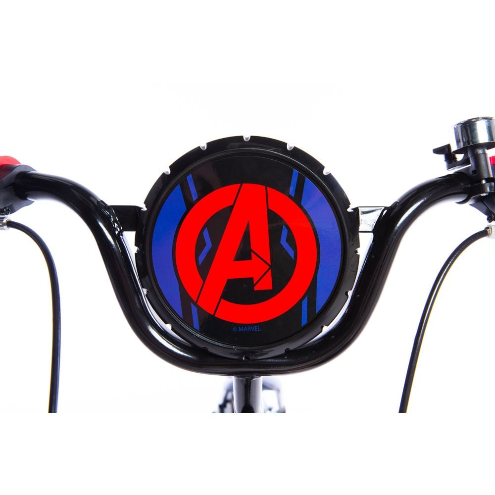 Bicicleta cu roti ajutatoare, Huffy, Marvel Avengers, 16 inch