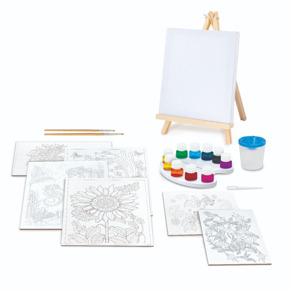 Set de pictura, Happi Hobbi, Atelierul de pictura, Aquarelle, Floarea Soarelui