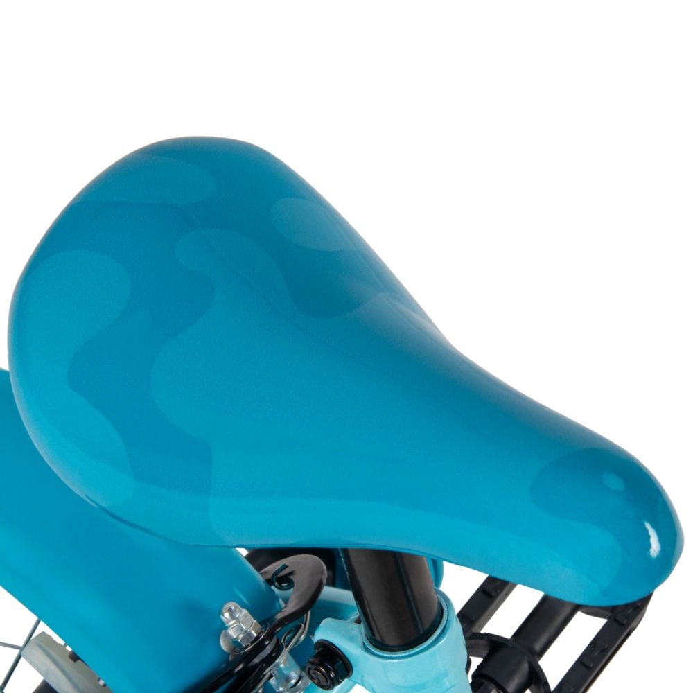 Bicicleta cu roti ajutatoare, Huffy, Disney Stitch, 12 inch, Blue