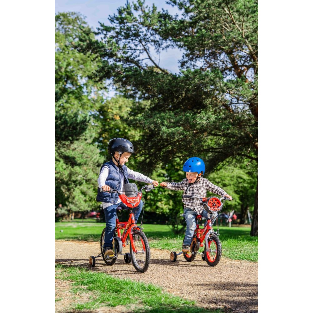 Bicicleta cu roti ajutatoare, Huffy, Disney Cars, 12 inch