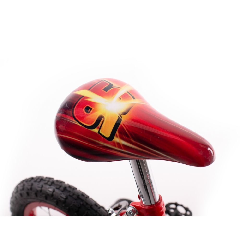 Bicicleta cu roti ajutatoare, Huffy, Disney Cars, 12 inch