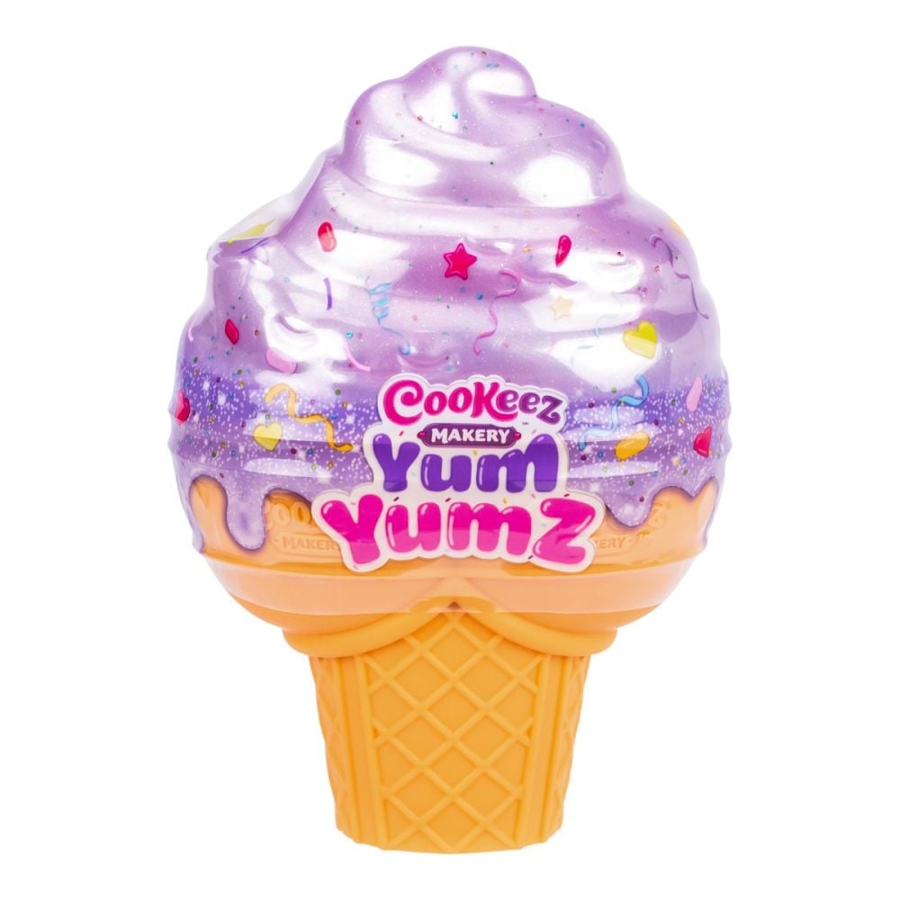 Set de joaca cu 2 jucarii de plus surpriza, Cookeez Makery, Yum