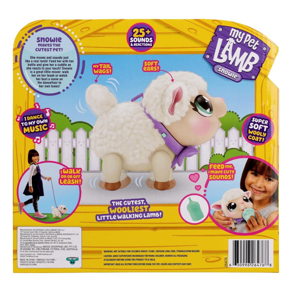 Jucarie interactiva, Little Live Pets, Mielul Snowie