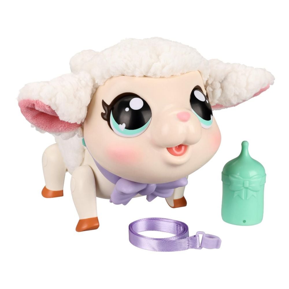 Jucarie interactiva, Little Live Pets, Mielul Snowie