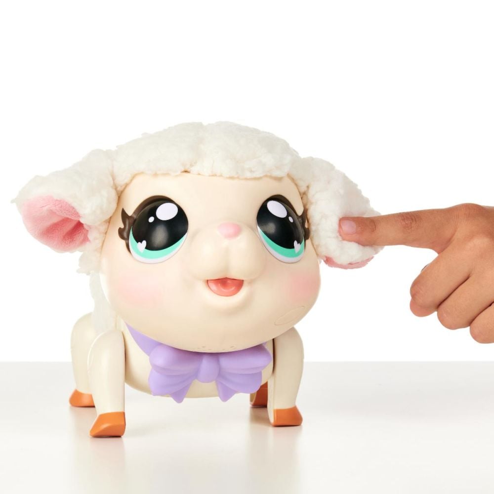 Jucarie interactiva, Little Live Pets, Mielul Snowie