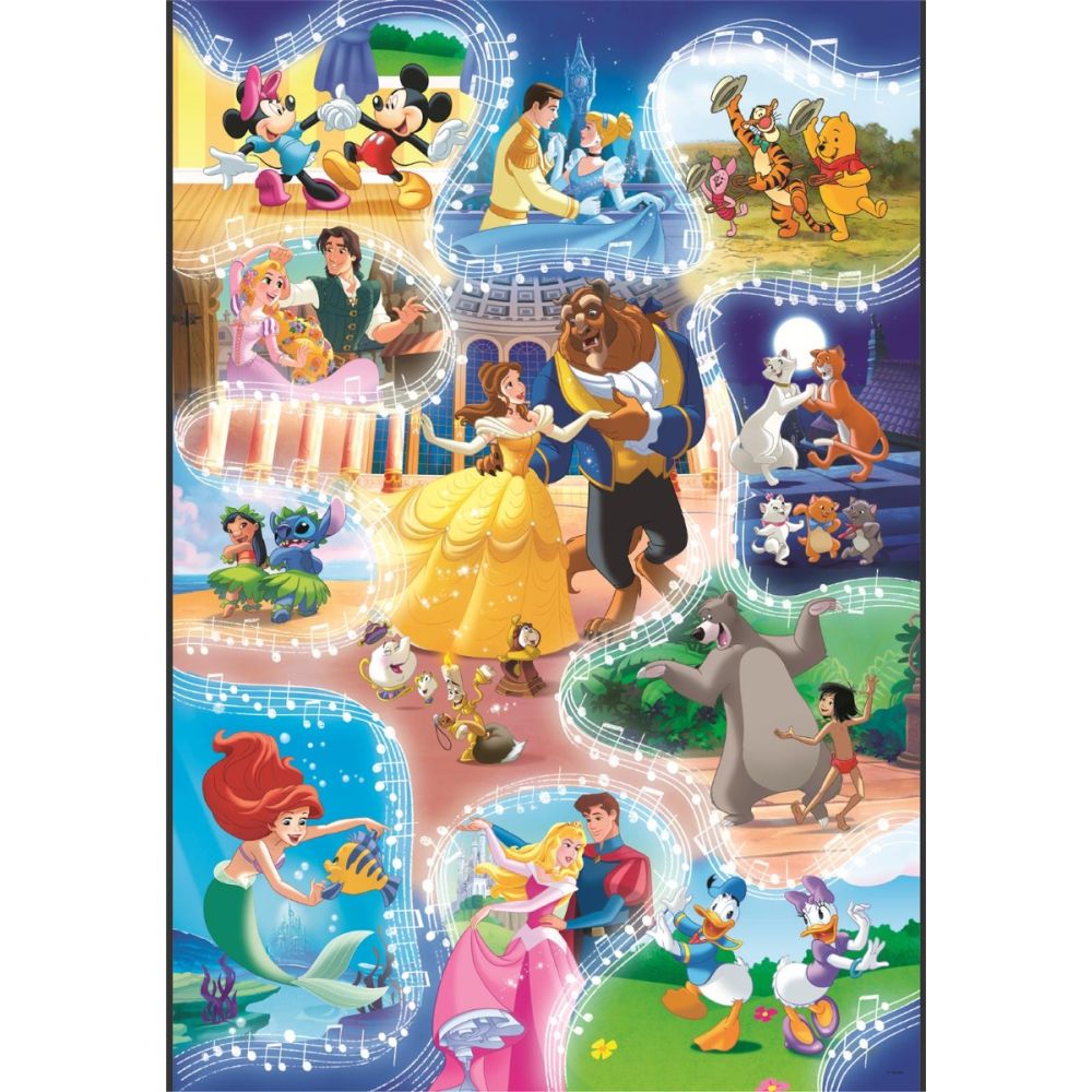 Puzzle Clementoni Disney, La dans, 104 piese