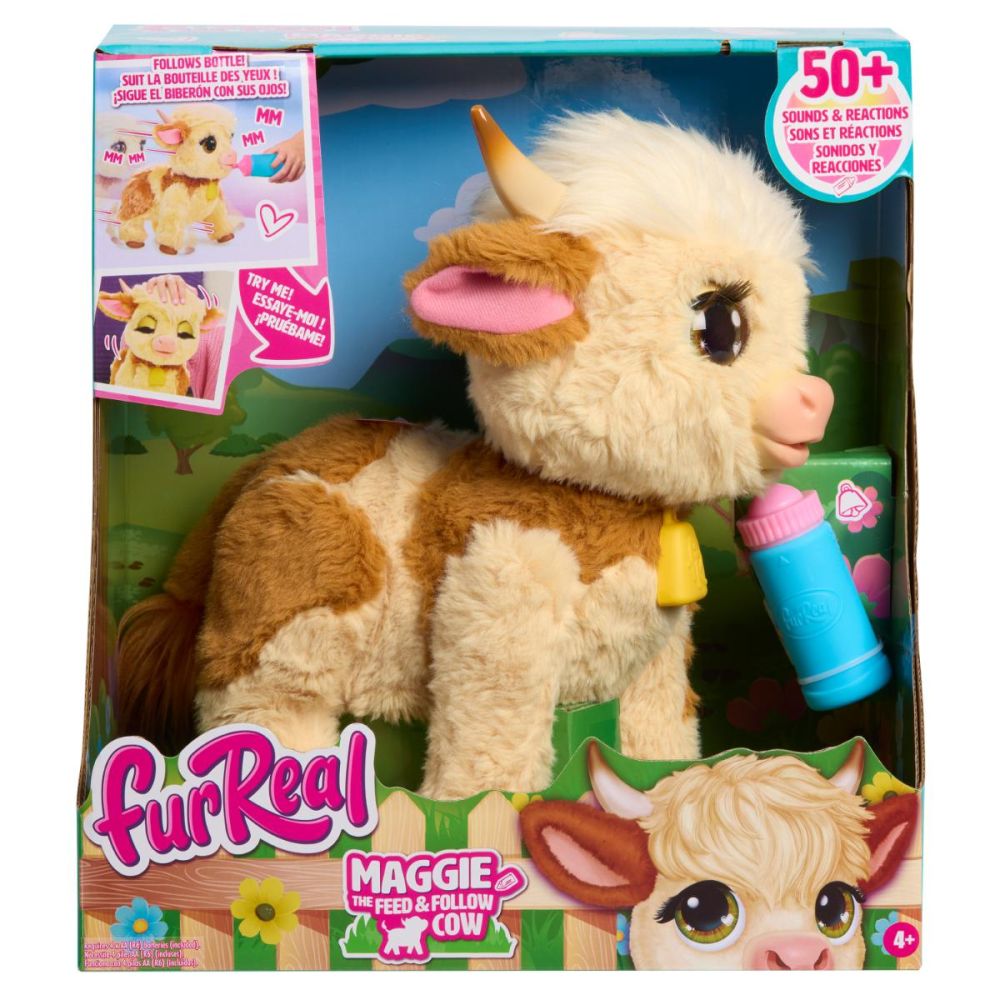 Jucarie de plus interactiva, FurReal, Maggie The Feed & Follow Cow