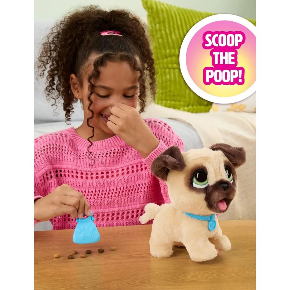 Jucarie de plus interactiva, FurReal, Poop-a-Lots Pug