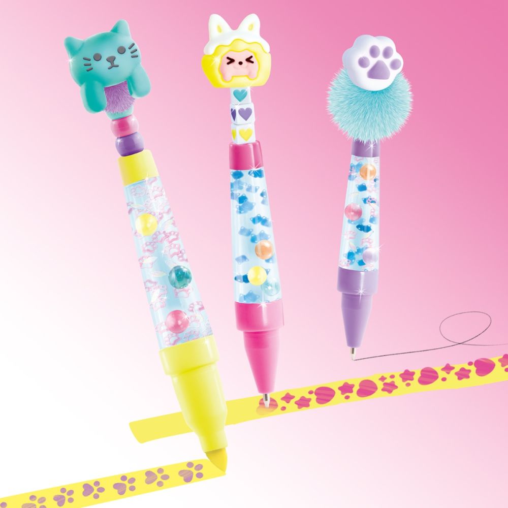 Set de creat 3 pixuri, Style 4 Ever, Kawaii