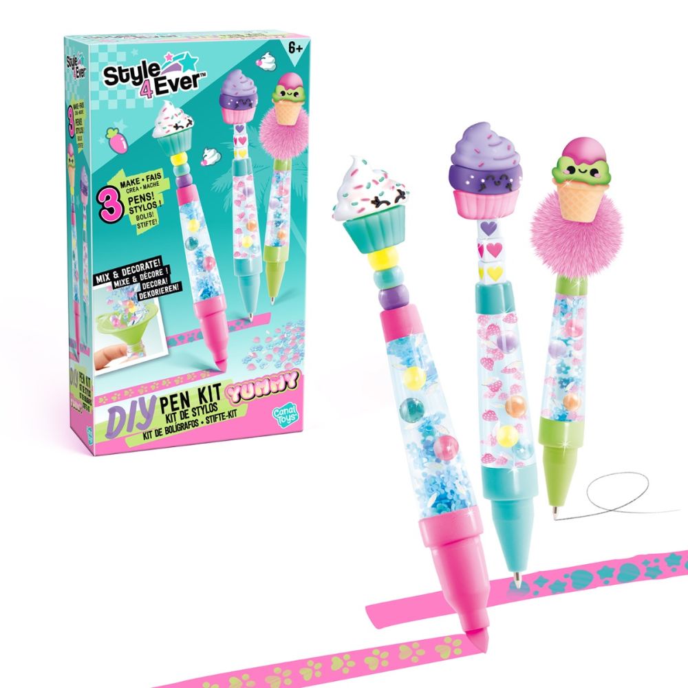 Set de creat 3 pixuri, Style 4 Ever, Yummy