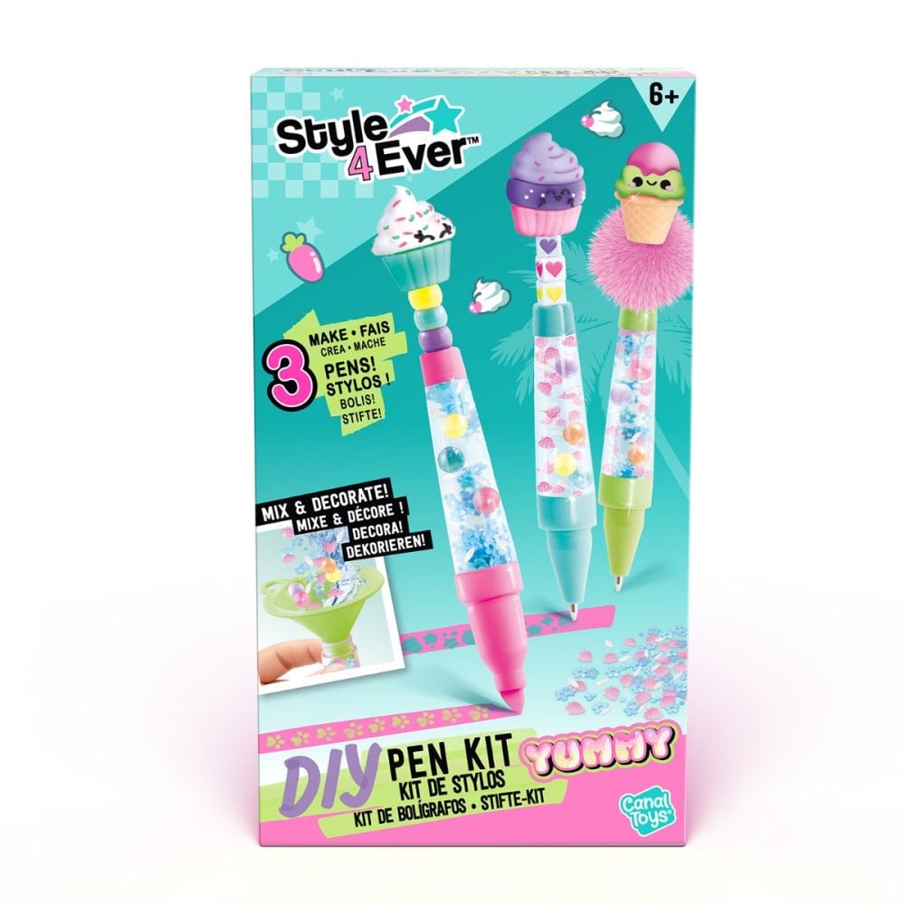 Set de creat 3 pixuri, Style 4 Ever, Yummy