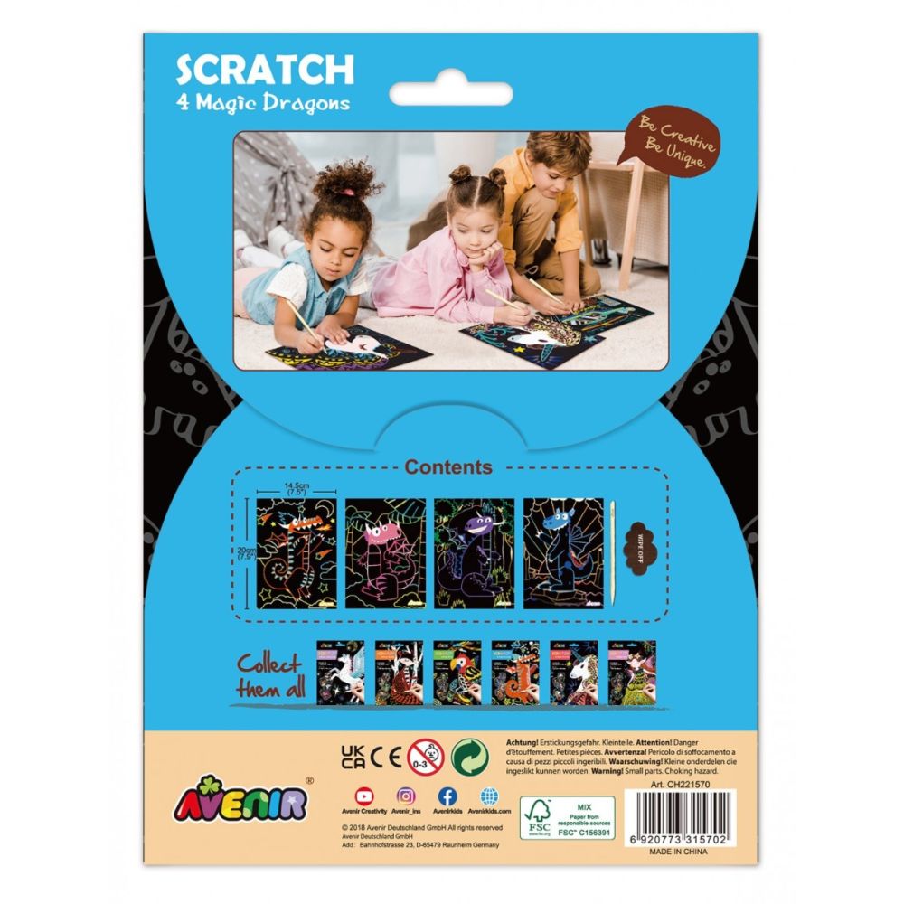 Kit de razuit, Avenir, 4 Dragoni magici