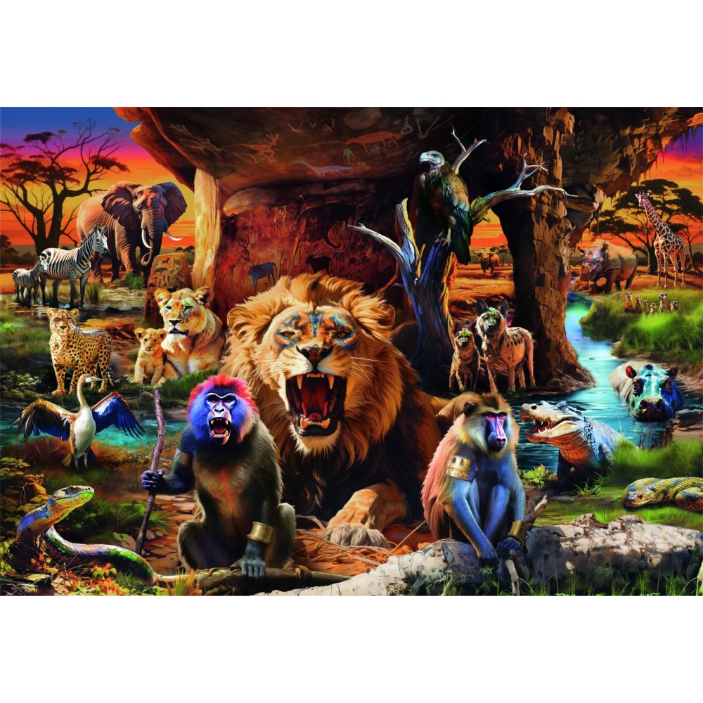 Puzzle Clementoni, The Tribal Society, 1500 piese