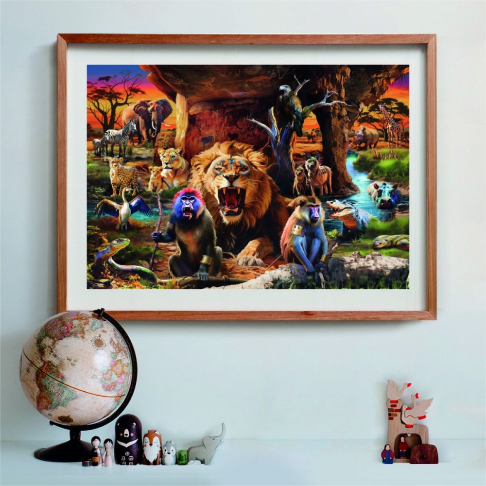 Puzzle Clementoni, The Tribal Society, 1500 piese