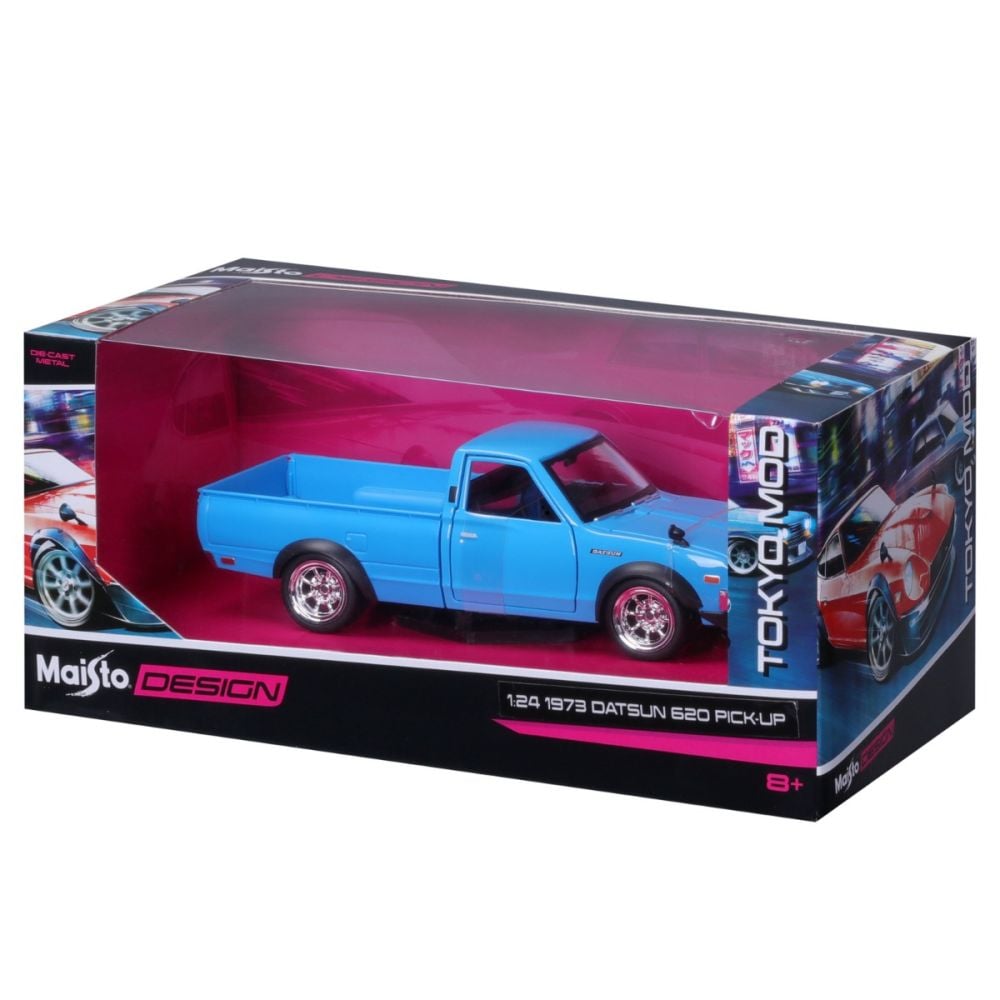 Masina din metal, Maisto, Tokyo Mod 1973 Datsun 620 Pick-Up, 1:24