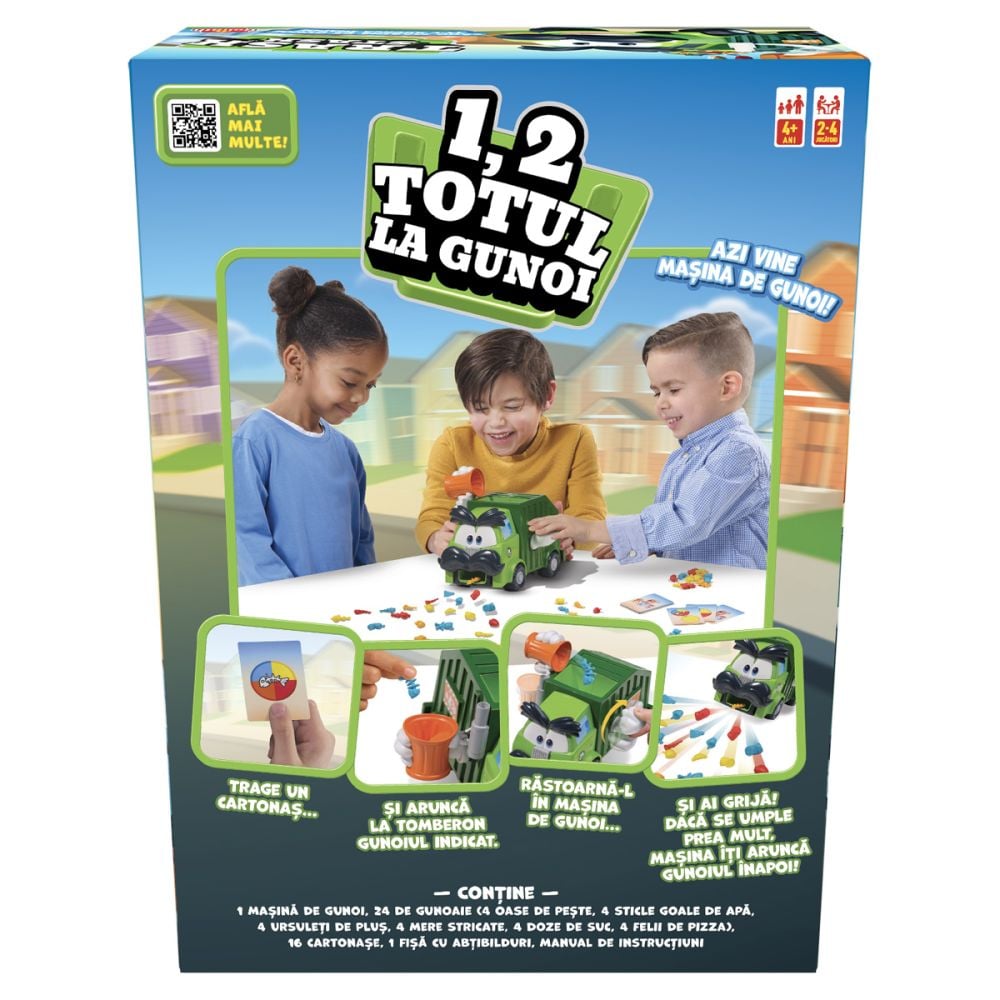 Joc interactiv, Goliath, 1, 2 Totul la gunoi
