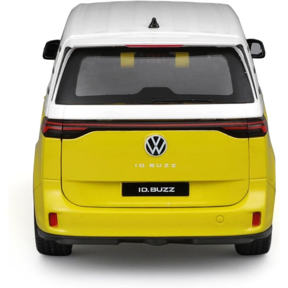 Masinuta metalica, Maisto, Volkswagen ID Buzz, Galben, 1:24
