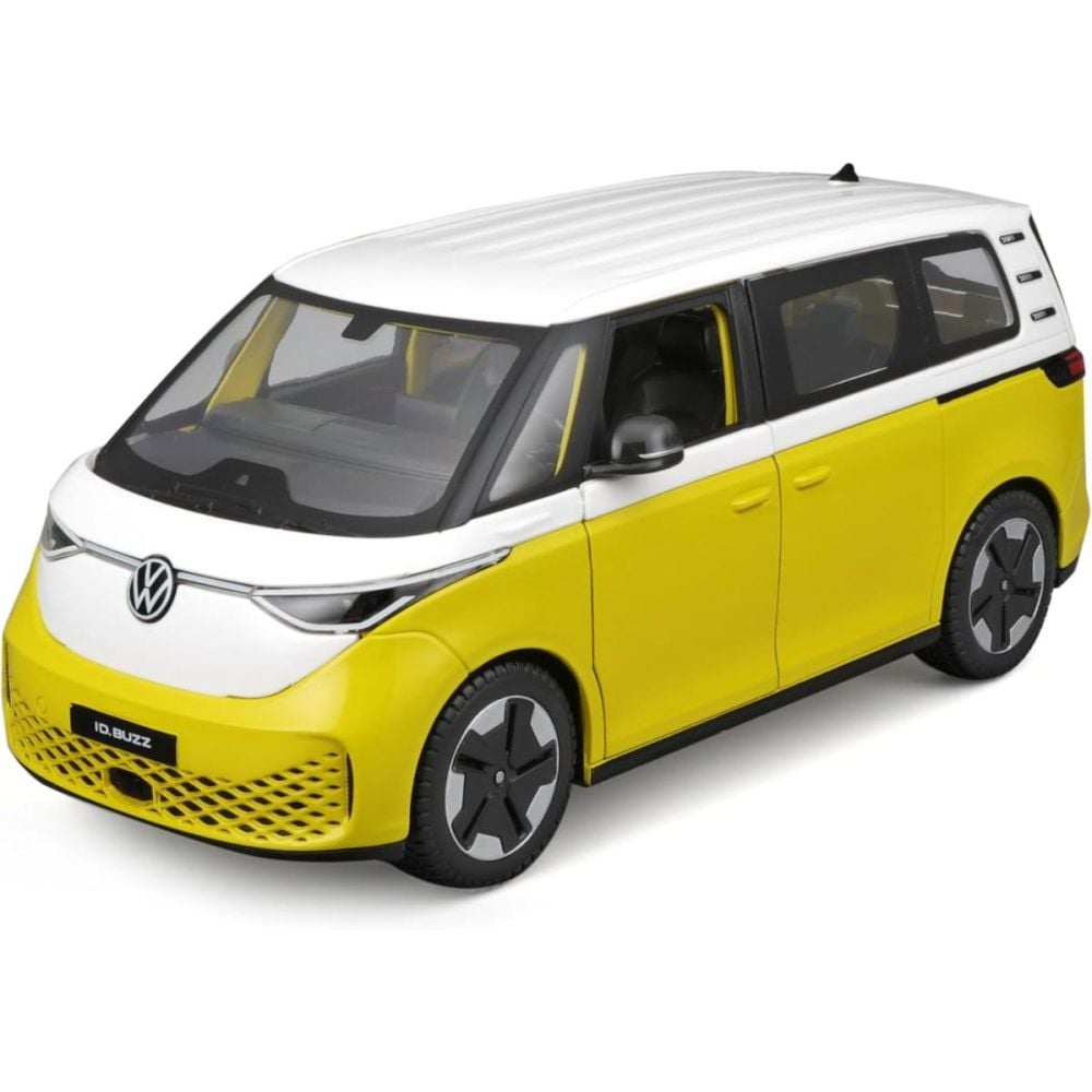 Masinuta metalica, Maisto, Volkswagen ID Buzz, Galben, 1:24 | Noriel
