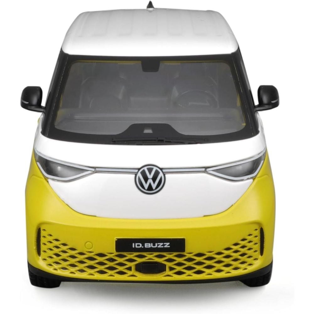 Masinuta metalica, Maisto, Volkswagen ID Buzz, Galben, 1:24