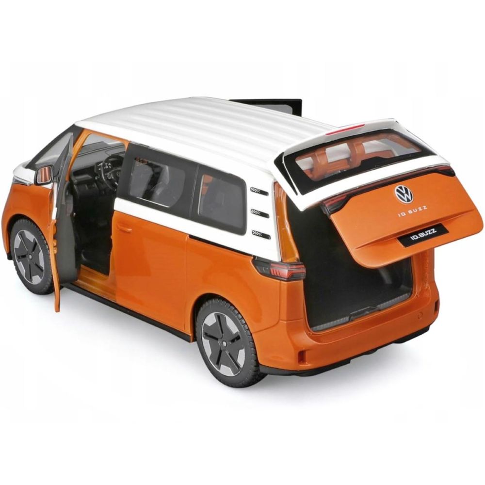 Masinuta metalica, Maisto, Volkswagen ID Buzz, Portocaliu, 1:24