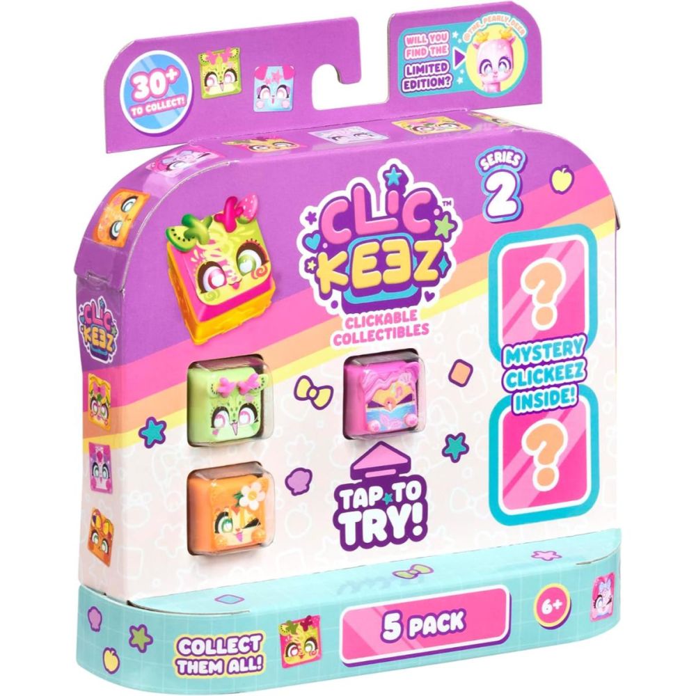 Set de joaca cu taste decorative, Clickeez, 5 piese