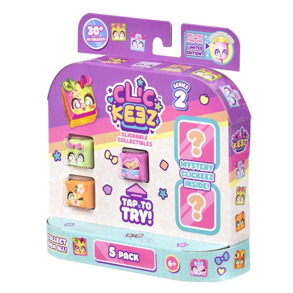 Set de joaca cu taste decorative, Clickeez, 5 piese