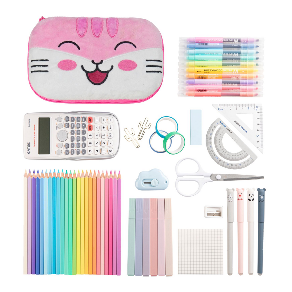 Penar cu fermoar, Zipit, Fur Creature Box, Roz