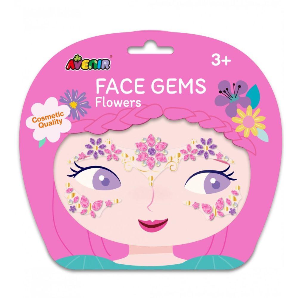 Pietre stralucitoare pentru fata, Avenir, Face Gems, Flori