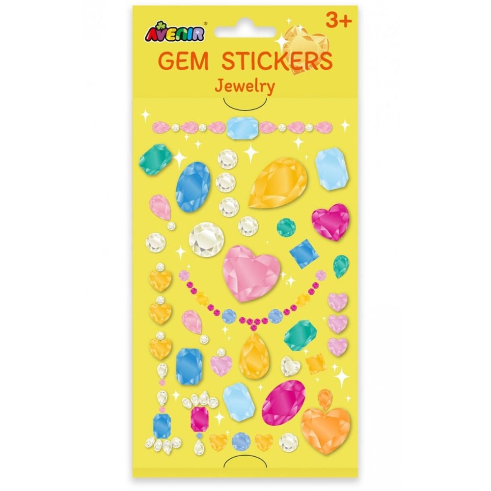 Set abtibilduri, Avenir, Gem Stickers, Jewelry