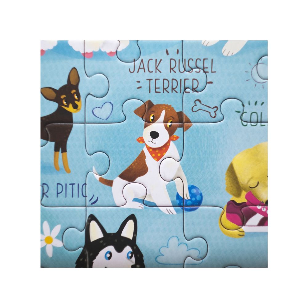 Puzzle Mimorello, Lumea Cainilor, 120 piese