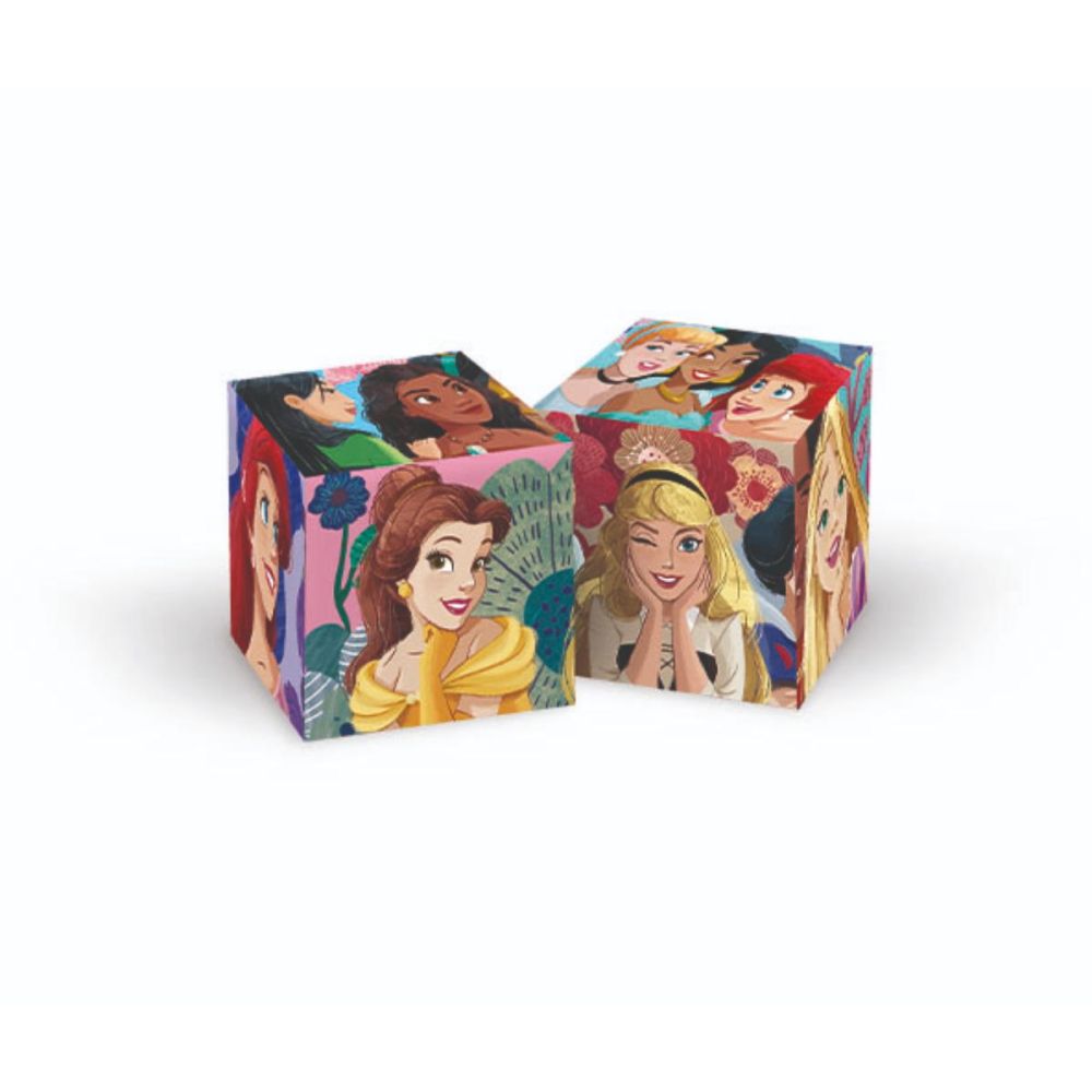 Puzzle Clementoni, Disney Princess, 6 cuburi